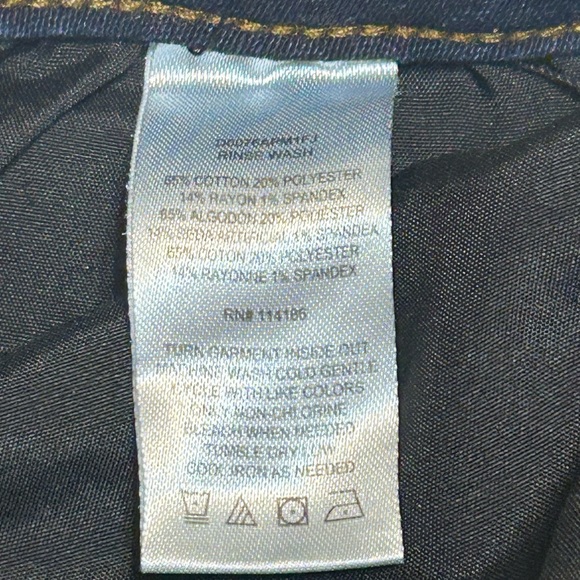 Faith  Dark Blue Women's Jeans - Picture 5 of 9